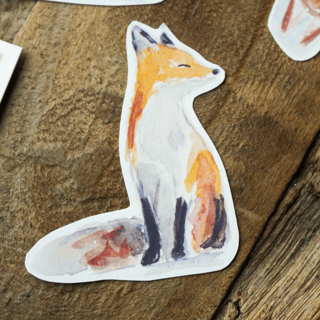Autocollant Animaux d'hiver à l'unité ou en lot
