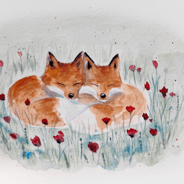 Repos au coeur des Tulipes - affiche