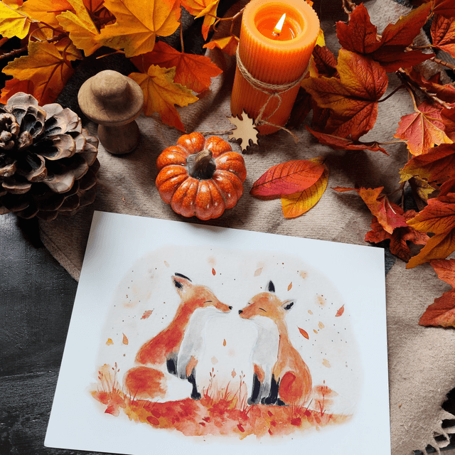 Amitié d'automne - affiche  