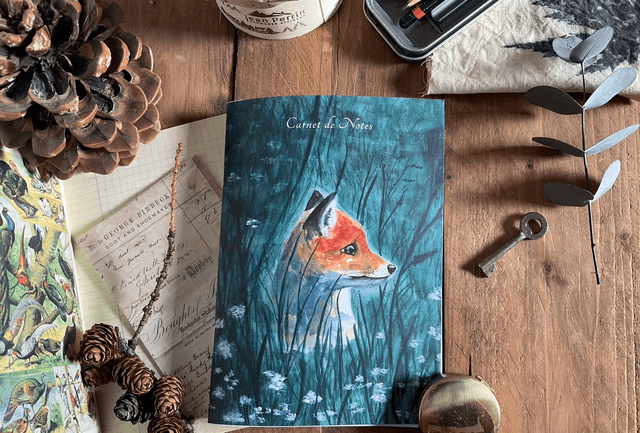 Carnet A5 Un instant dans la prairie - carnet