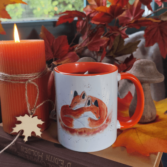 Mug d'automne Douceur de Renards