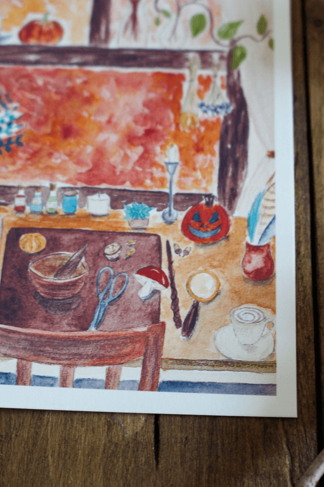 Le bureau de la sorcière - affiche