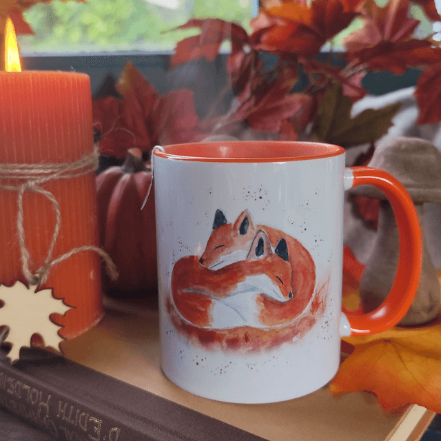 Mug d'automne Douceur de Renards