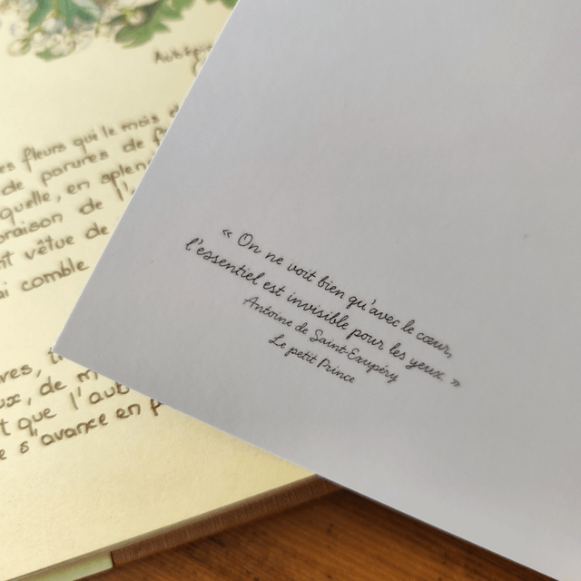 Carnet A5 Songe printanier