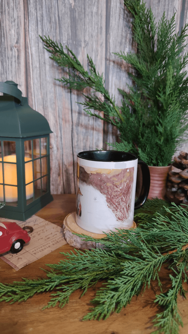 Mug Noir L'instant du renard