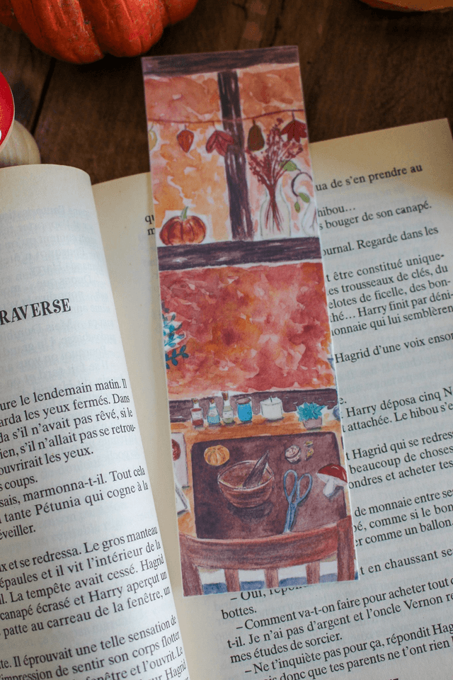 Le bureau de la sorcière - marque-page