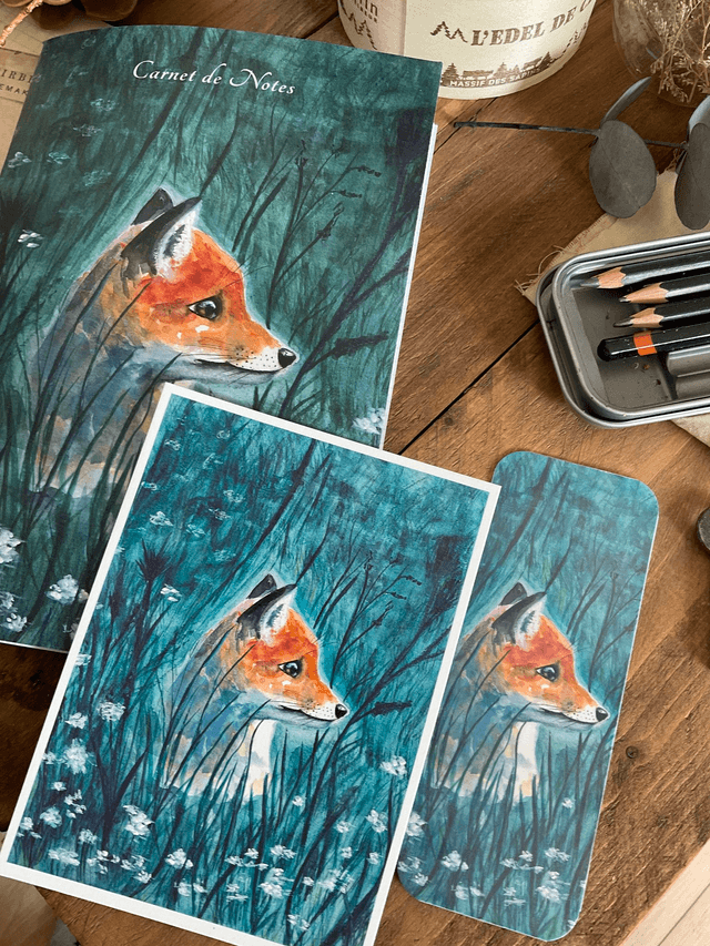Carnet A5 Un instant dans la prairie - carnet
