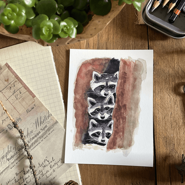 Espièglerie - carte postale