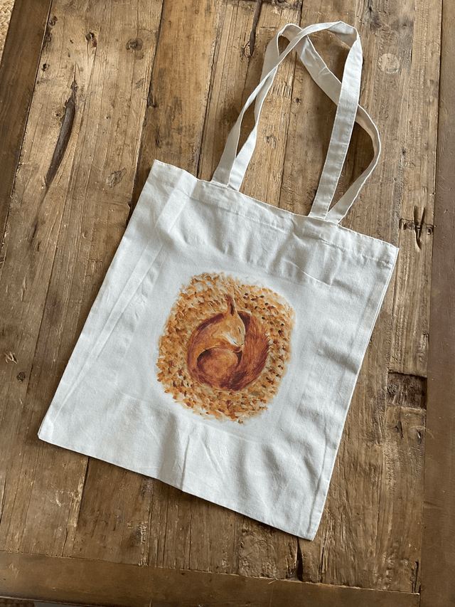 Tote Bag « Sommeil de l’écureuil »