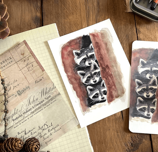 Espièglerie - carte postale