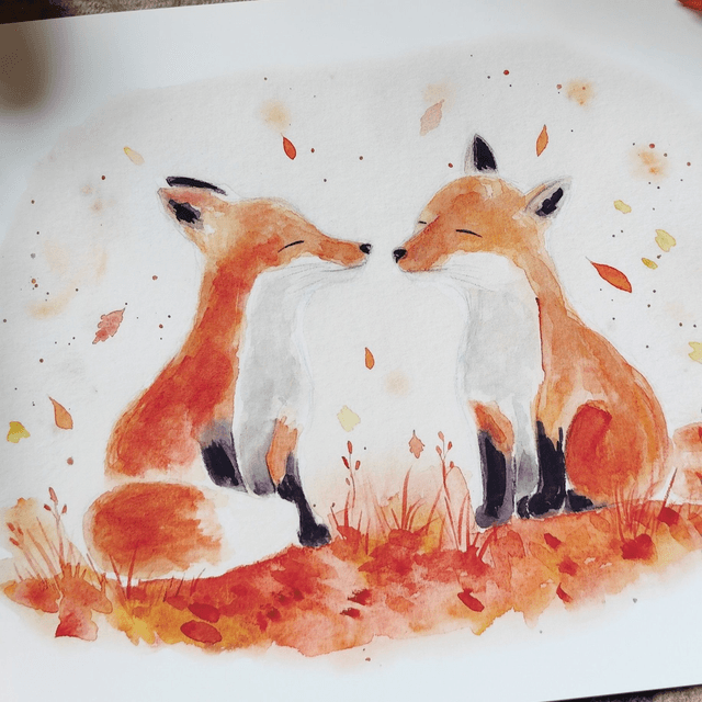 Amitié d'automne - affiche  