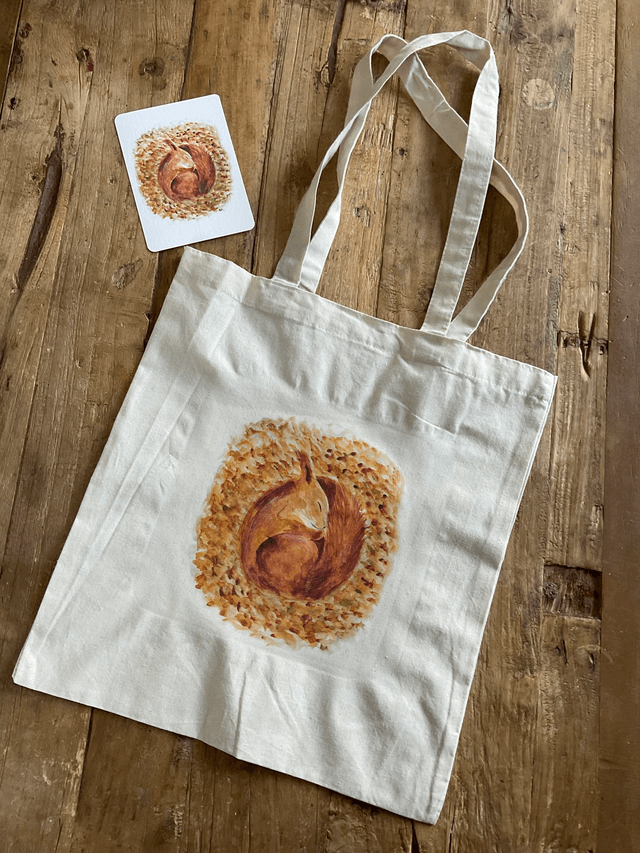 Tote Bag « Sommeil de l’écureuil »