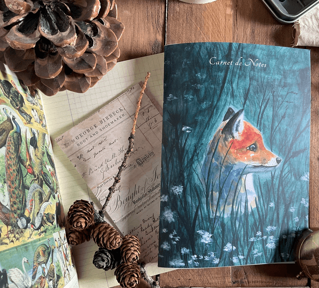 Carnet A5 Un instant dans la prairie - carnet