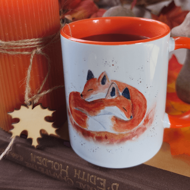 Mug d'automne Douceur de Renards