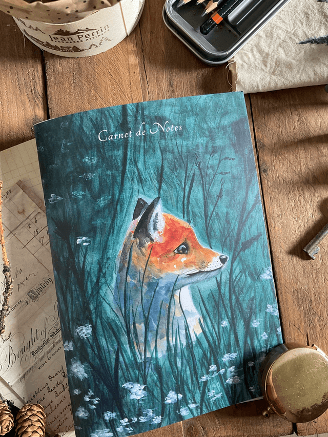 Carnet A5 Un instant dans la prairie - carnet