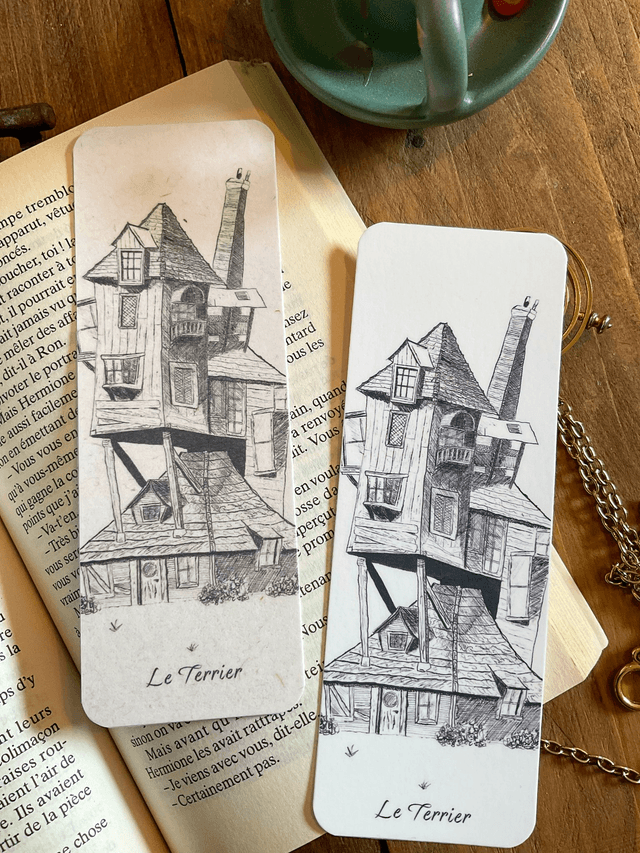 Le terrier - marque-page