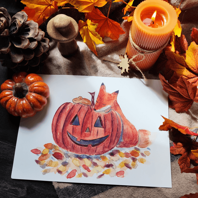 Somme d'halloween - affiche   