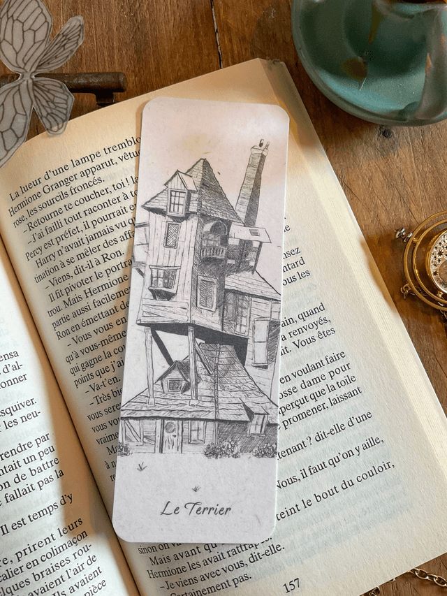 Le terrier - marque-page