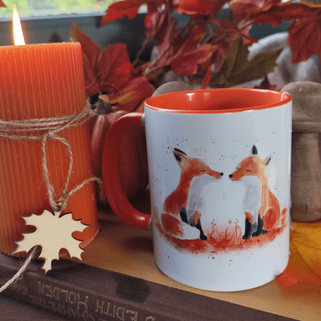 Mug d'automne Douceur de Renards