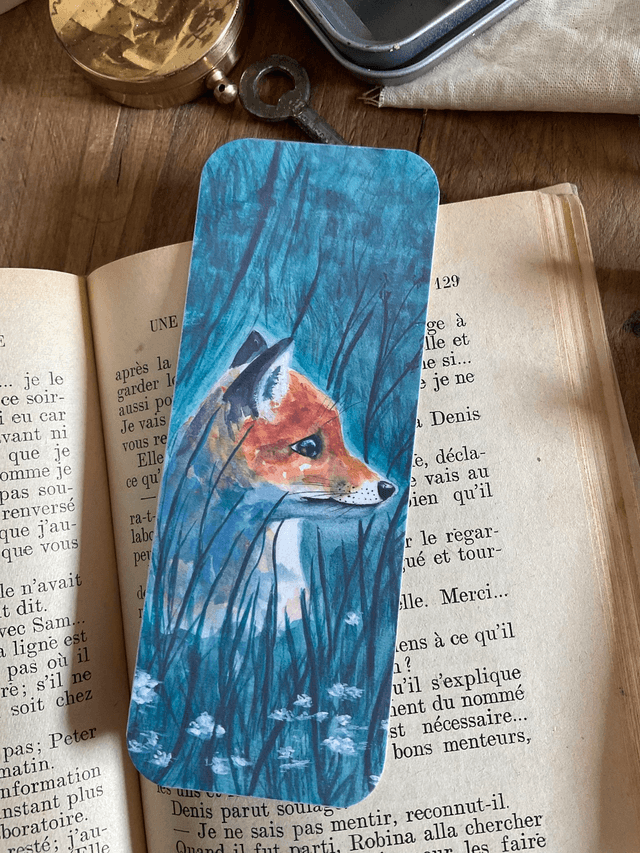 Un instant dans la prairie - marque-page