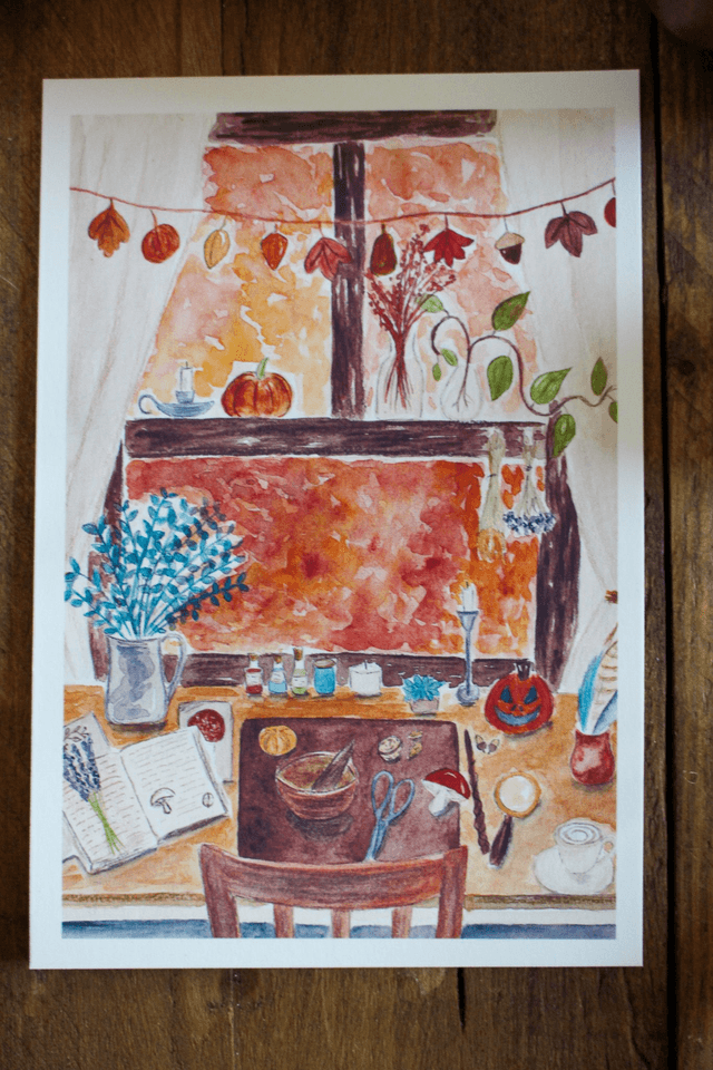 Le bureau de la sorcière - affiche