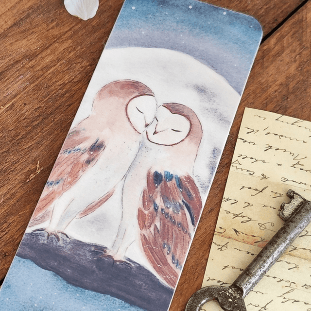 Effraies des clochers - carte postale 