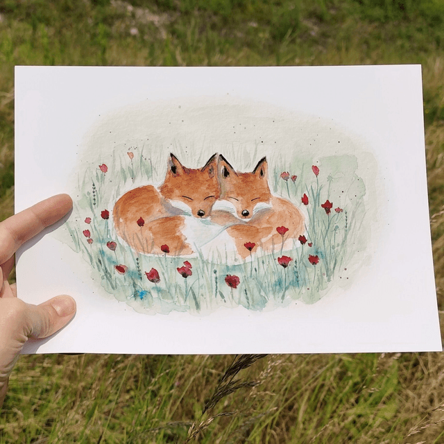 Repos au coeur des Tulipes - marque page 