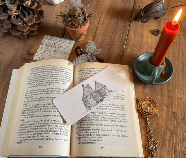 La cabane de Hagrid - marque-page