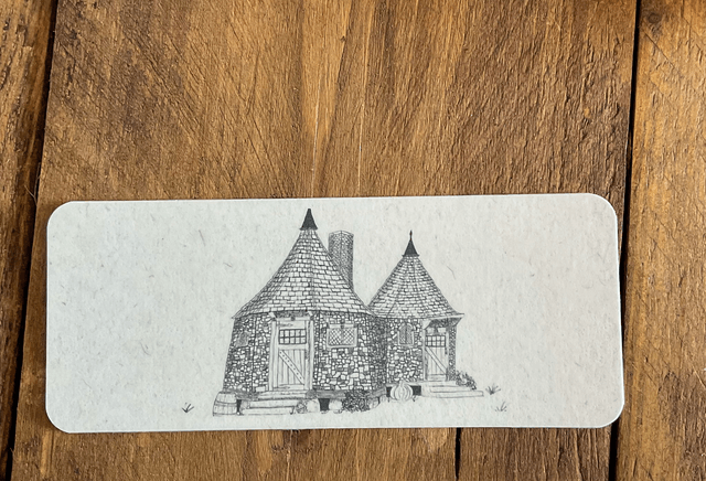 La cabane de Hagrid - marque-page