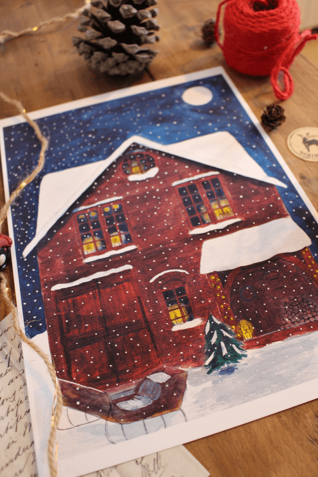 Le Chalet du Père Noël - affiche