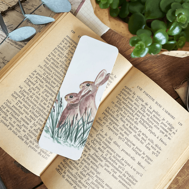 Duo des champs - marque-page